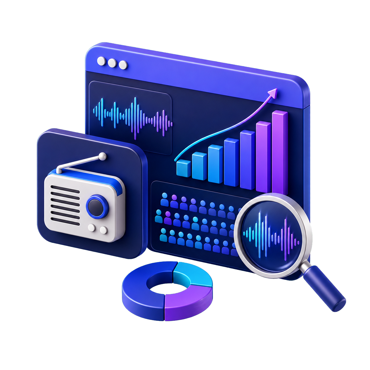 Estadísticas para radio por internet